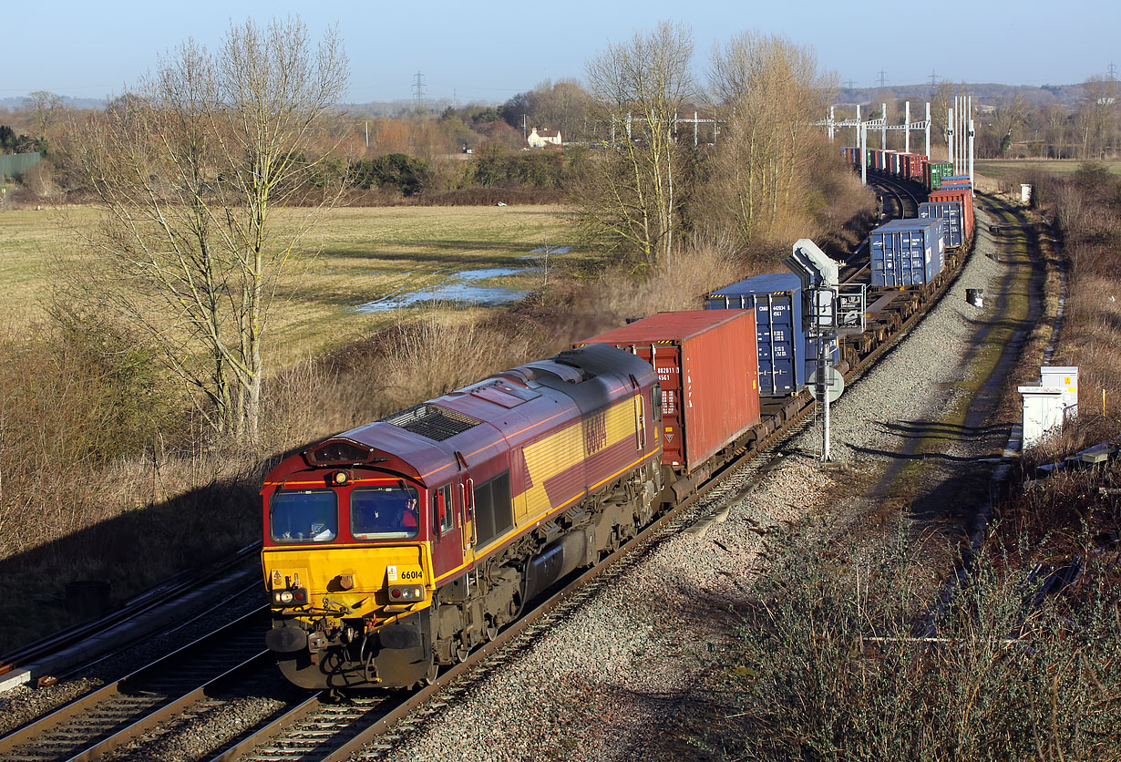 66014 Didcot North Junction 16 February 2018