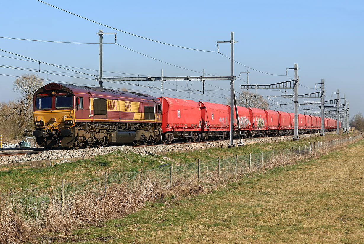 66091 Shrivenham (Ashbury Crossing) 27 February 2019