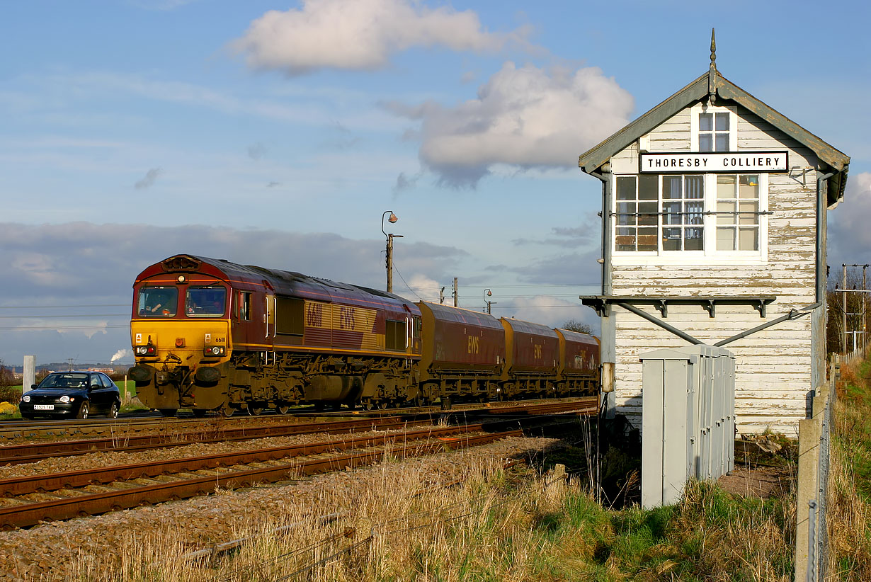 66111 Thoresby Colliery Junction 21 February 2007