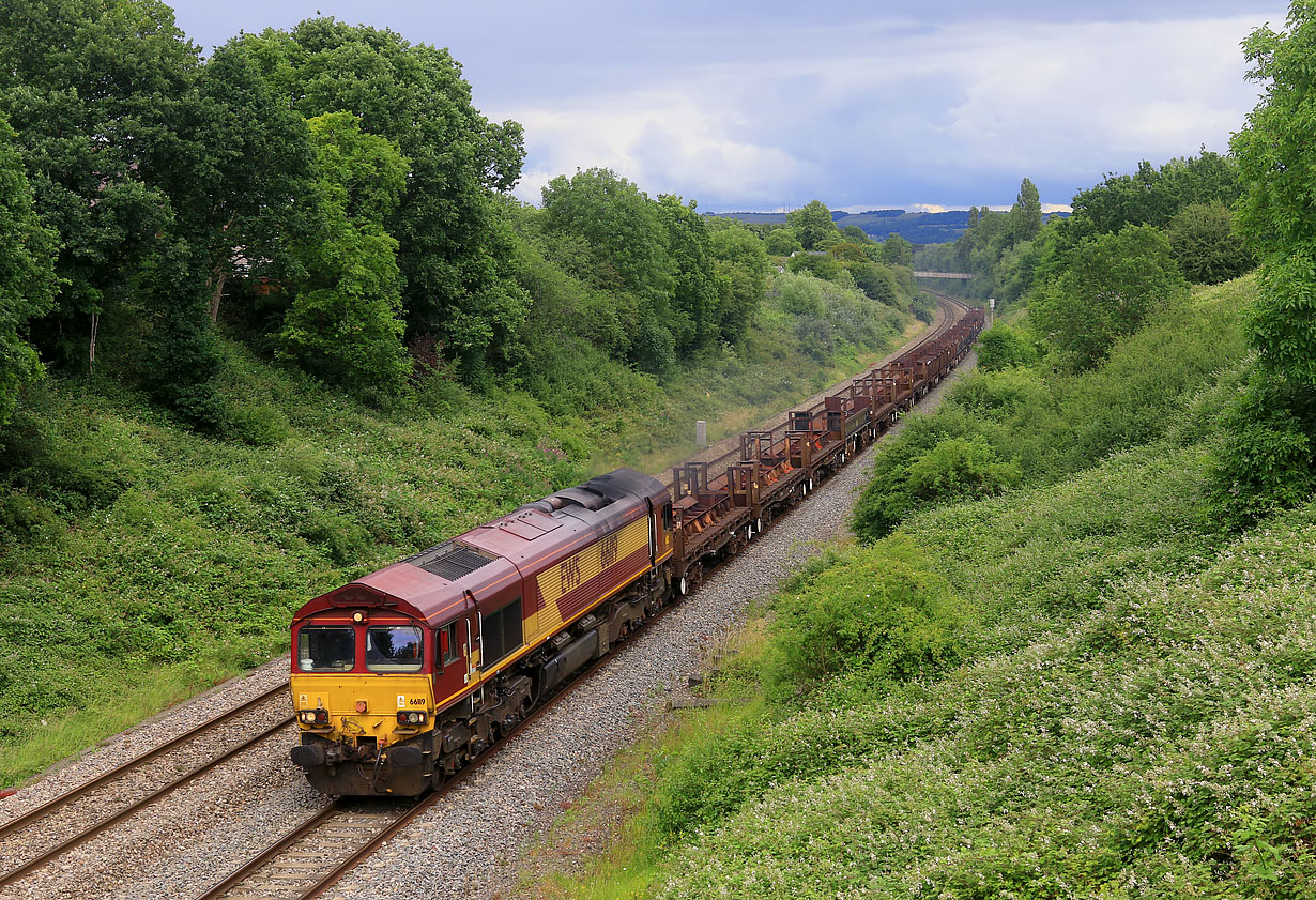 66119 Up Hatherley 29 June 2022