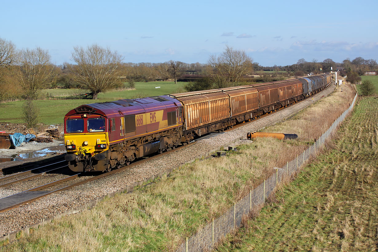 66161 Shrivenham (Ashbury Crossing) 18 February 2016