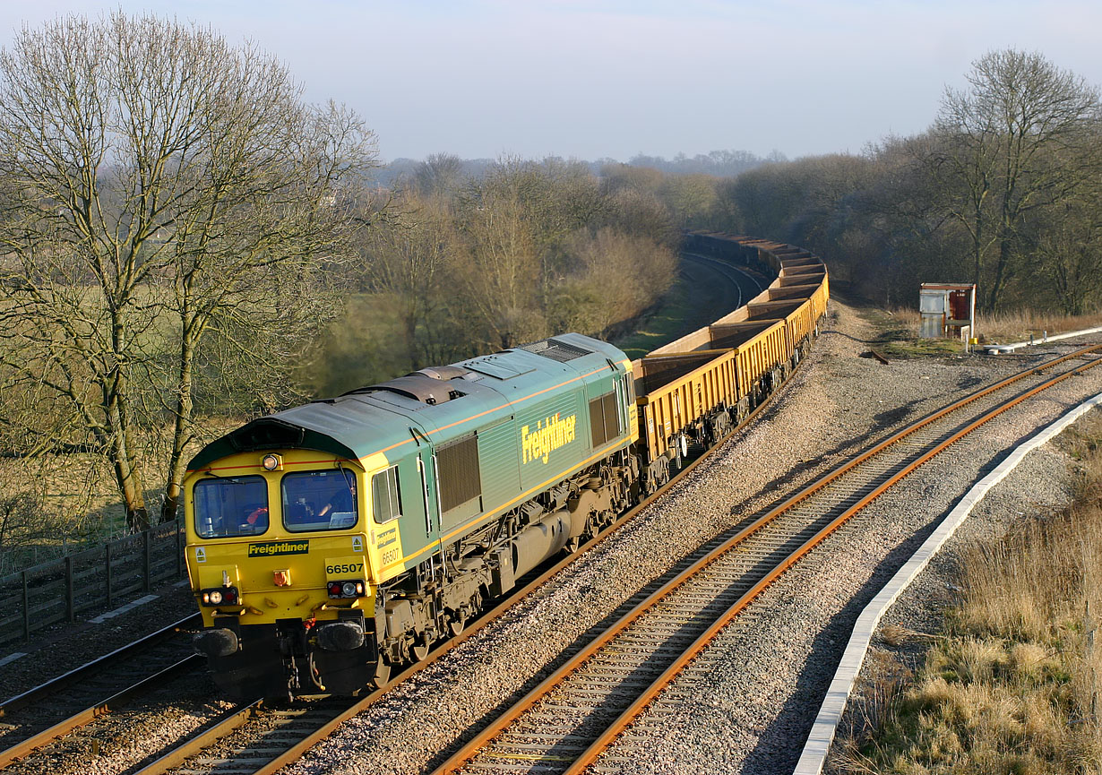 66507 Hatton North Junction 19 February 2008