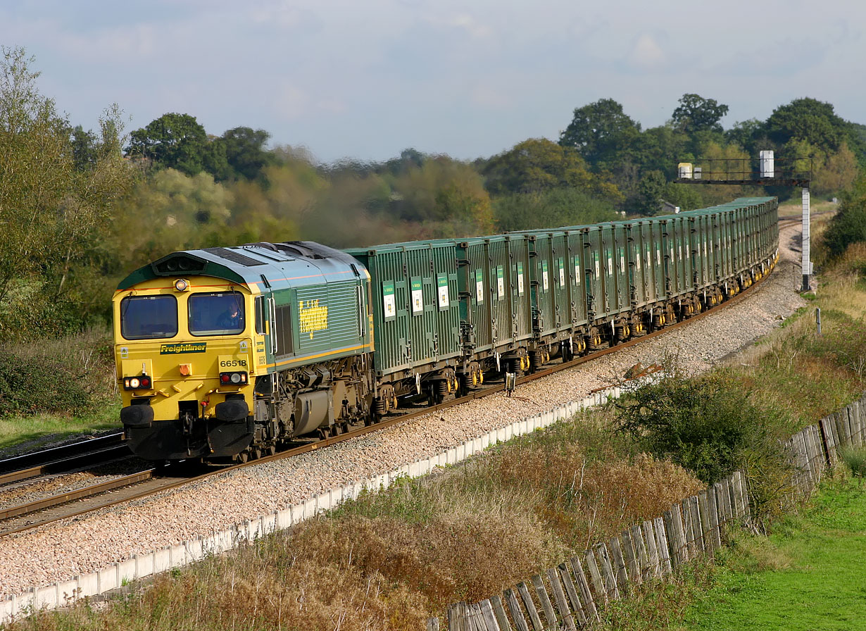 66518 Shrivenham (Ashbury Crossing) 18 October 2007