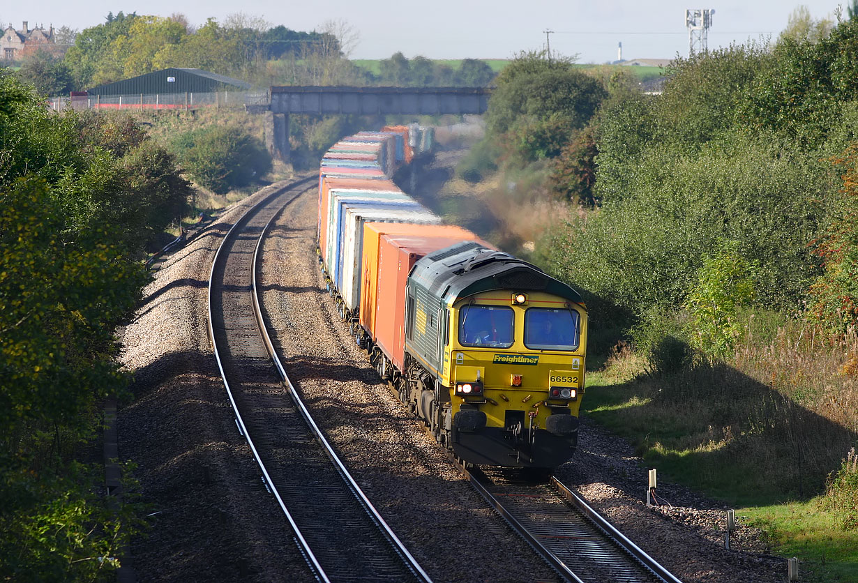 66532 Shrivenham (Ashbury Crossing) 18 October 2007