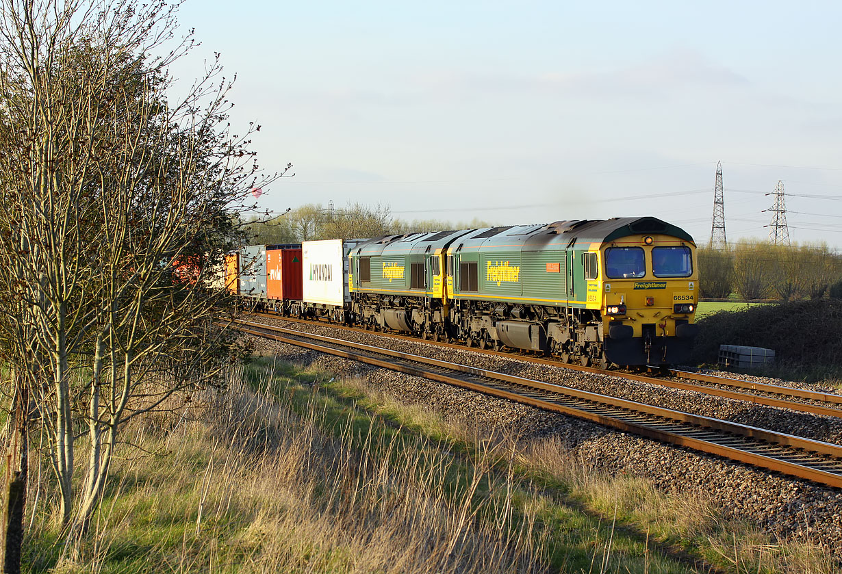 66534 & 66542 Radley 23 April 2013