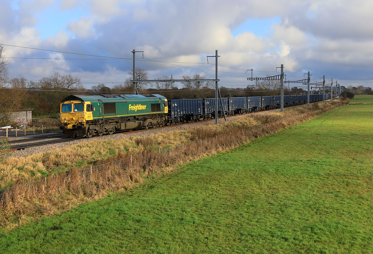 66536 Shrivenham (Ashbury Crossing) 28 November 2023