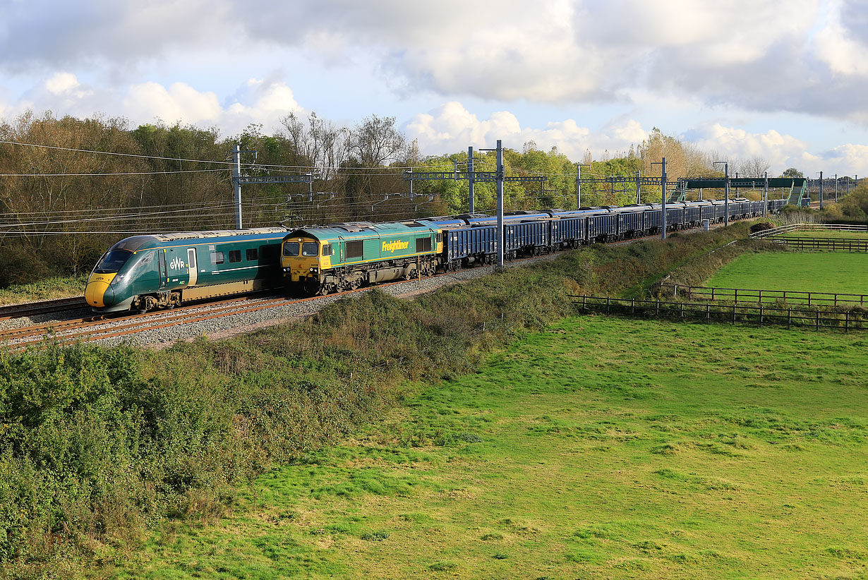 66538 & 800319 Denchworth (Circourt Bridge) 24 October 2023