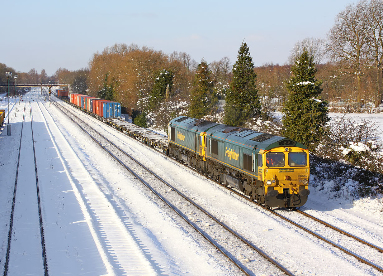 66542 & 66590 Hinksey 9 January 2010