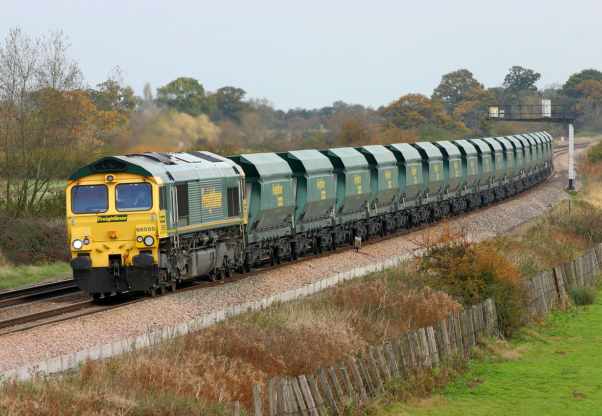 66555 Shrivenham (Ashbury Crossing) 1 November 2007