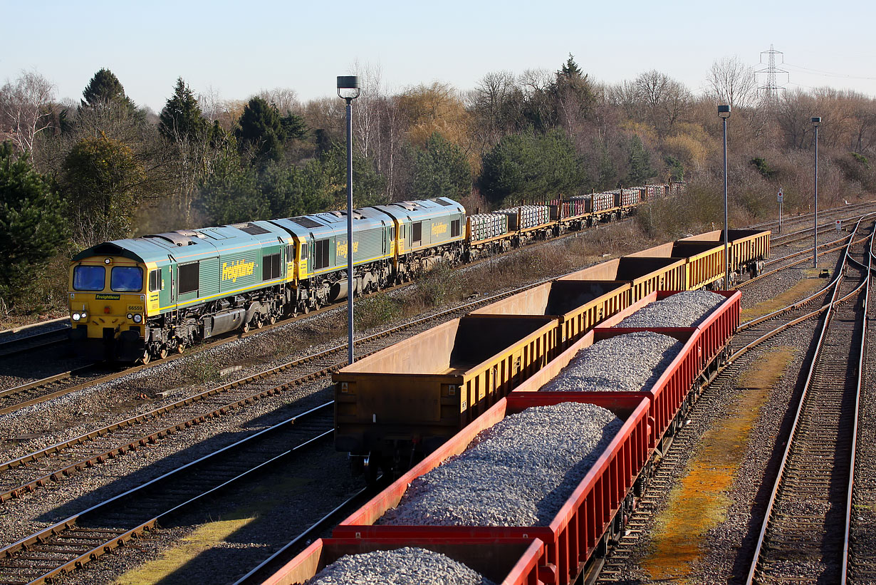 66559, 66596 & 66561 Hinksey 7 February 2018