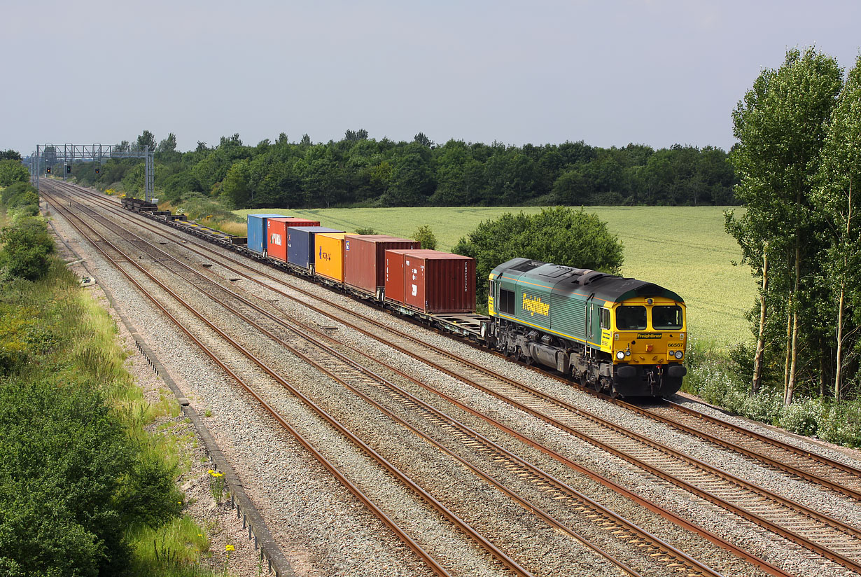 66567 Denchworth (Circourt Bridge) 4 July 2011