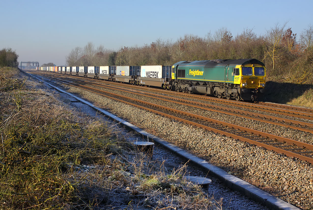 66571 Denchworth (Circourt Bridge) 20 January 2016