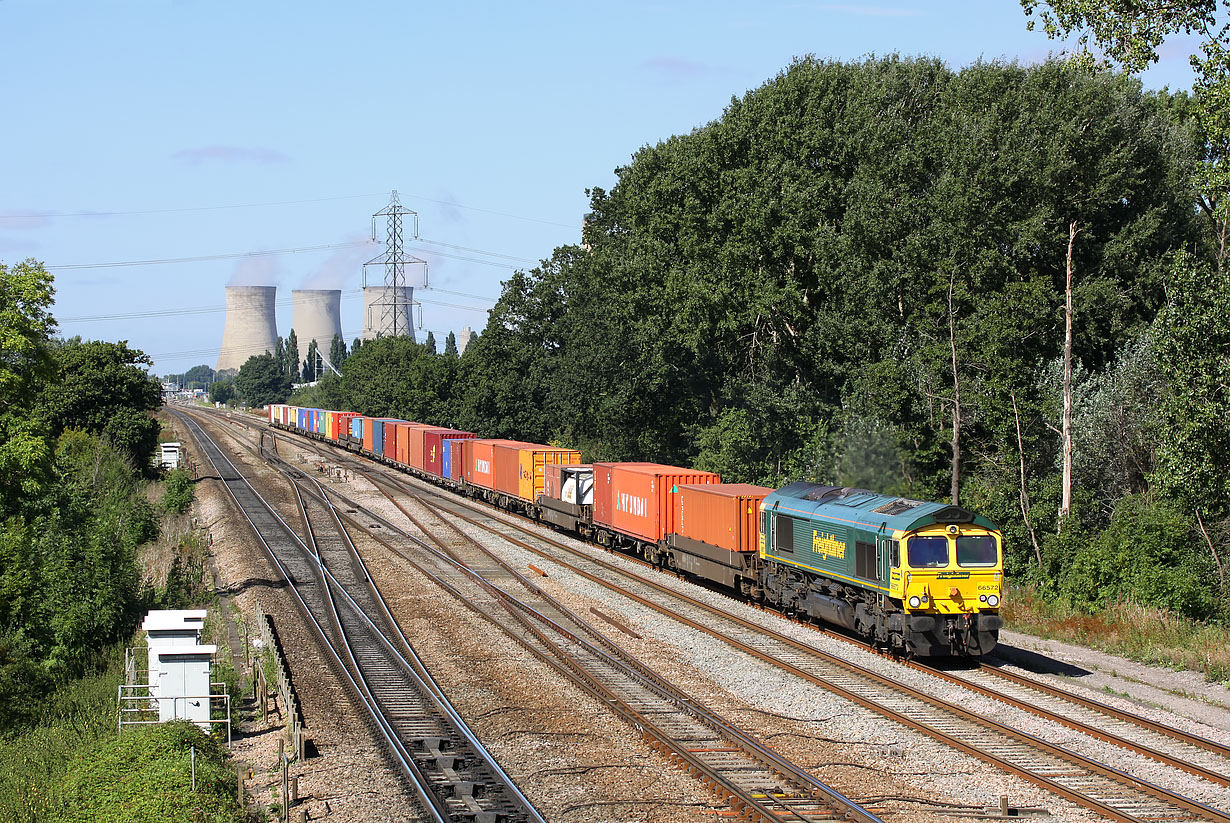 66572 South Moreton (Didcot East) 13 September 2012