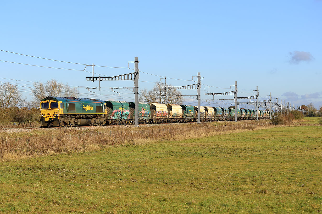 66613 Shrivenham (Ashbury Crossing) 18 November 2019