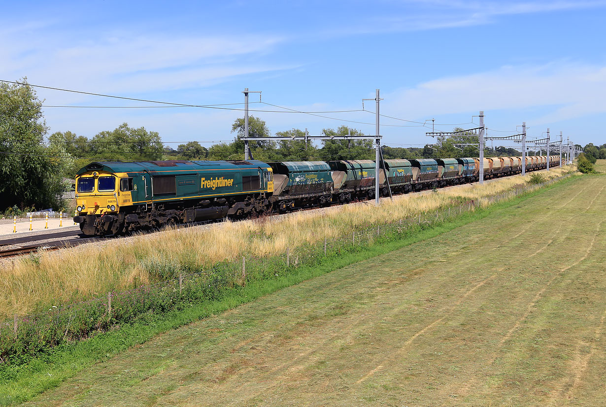 66619 Shrivenham (Ashbury Crossing) 30 July 2020