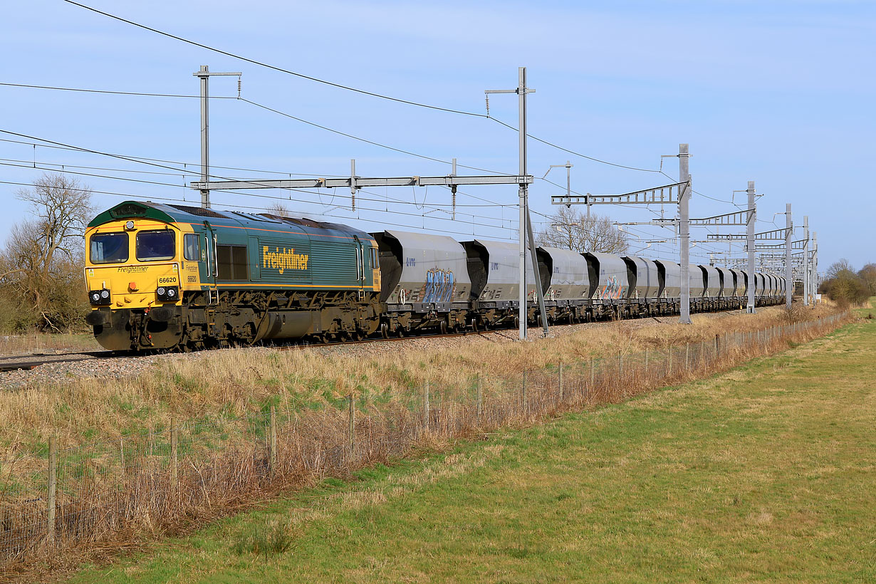 66620 Shrivenham (Ashbury Crossing) 26 February 2022