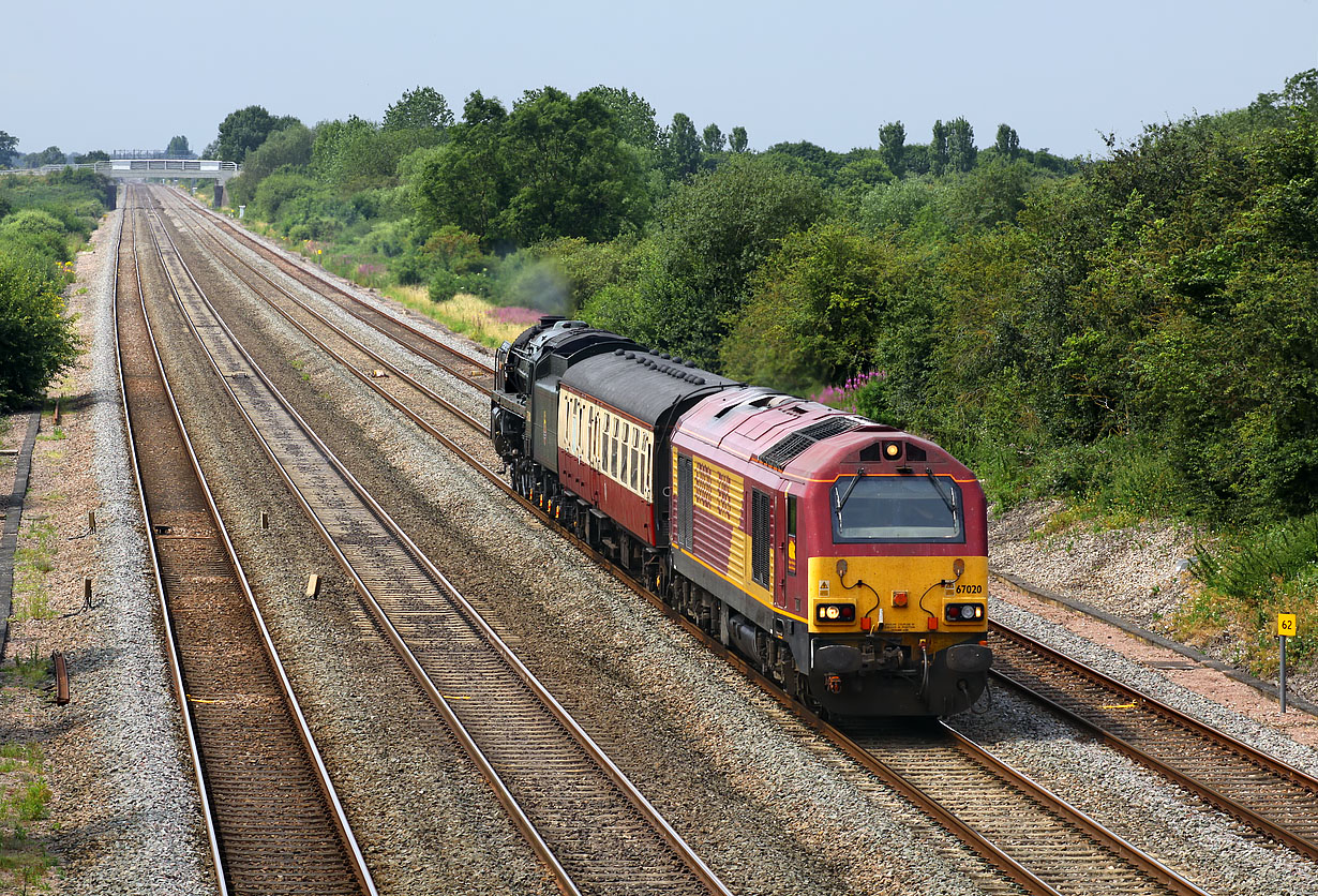 67020 & 70000 Denchworth 27 July 2012