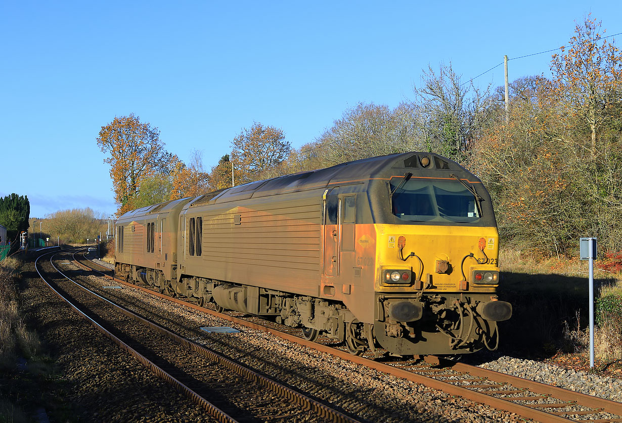 67023 & 67027 Shipton 10 December 2021