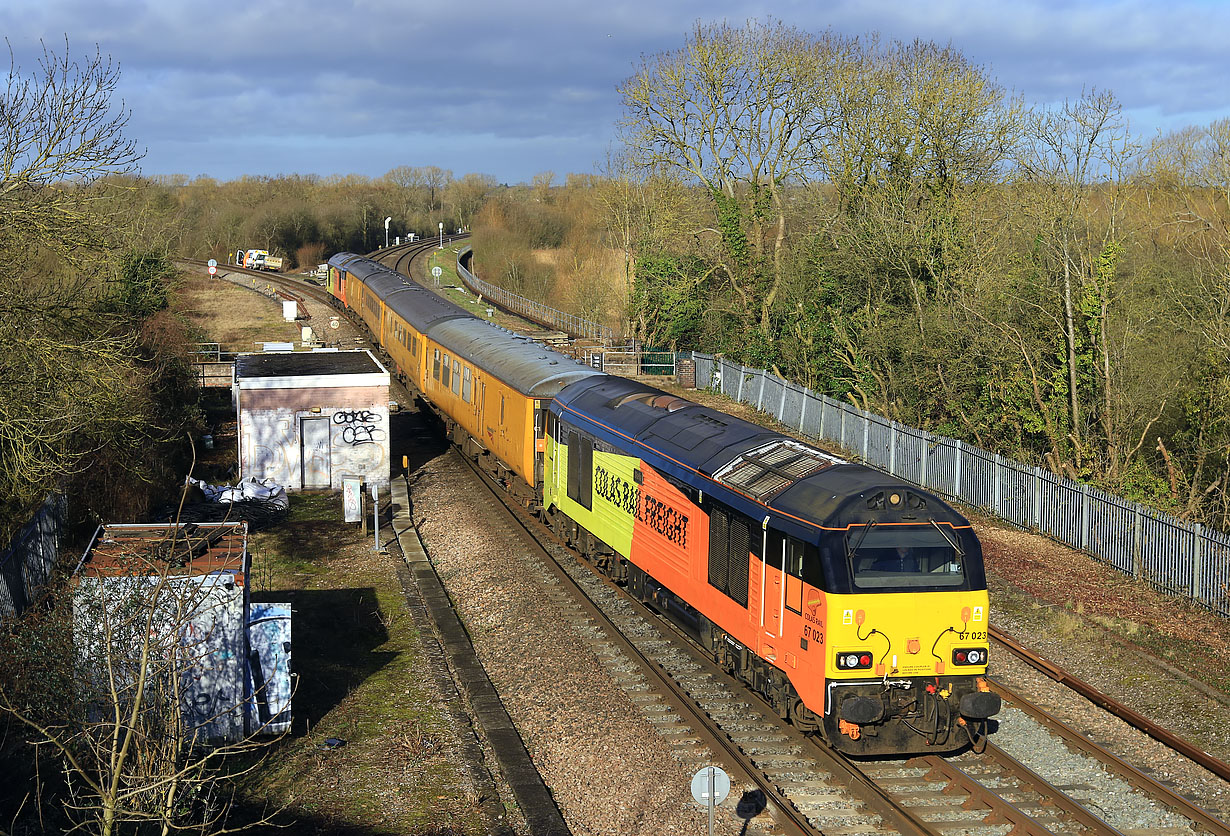67023 Wolvercote Junction 29 January 2020
