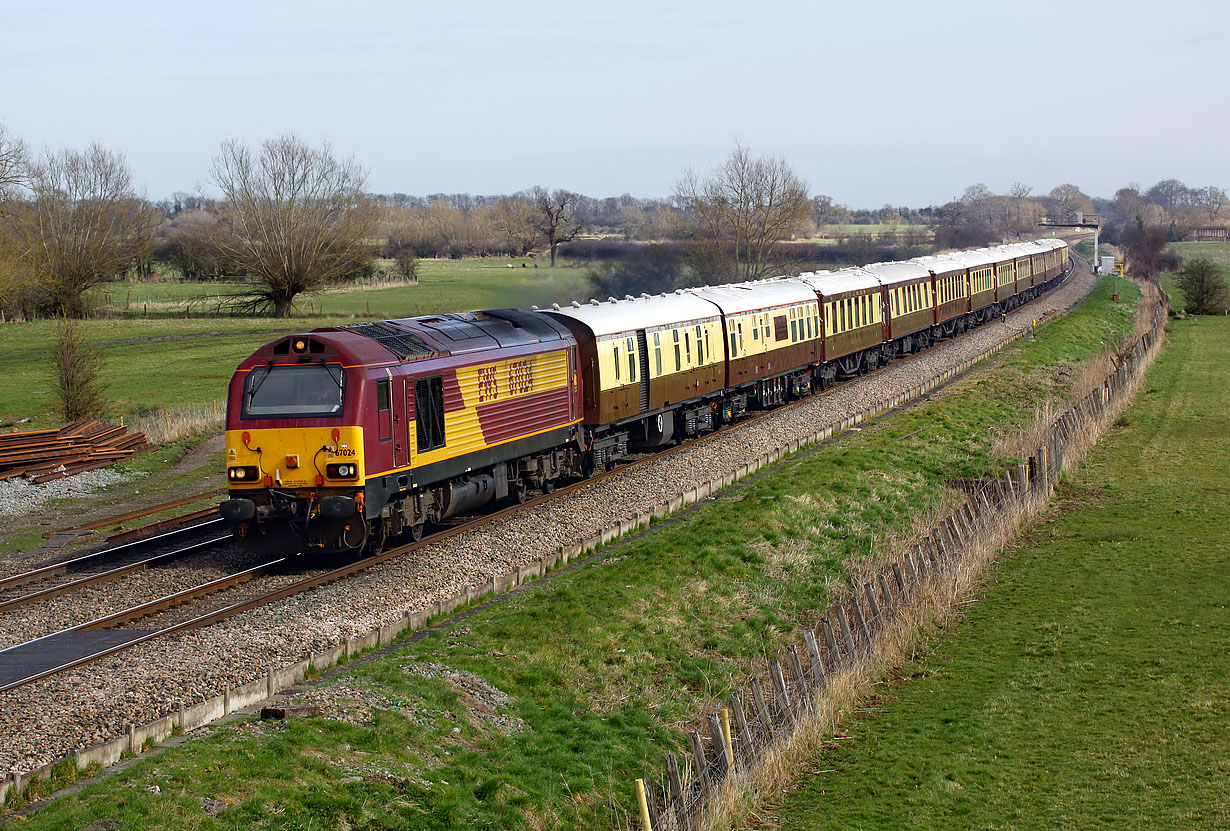 67024 Shrivenham (Ashbury Crossing) 15 March 2014