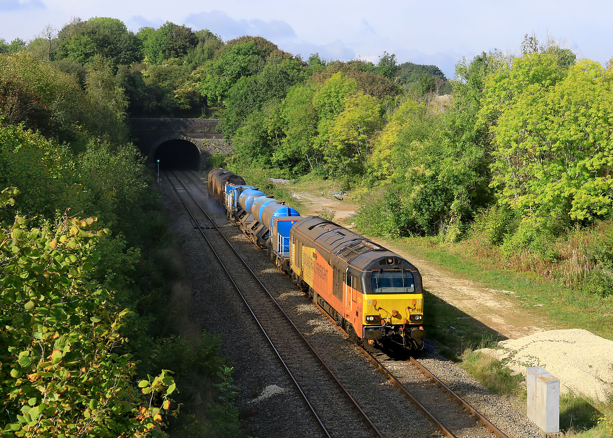 67027 Sapperton Tunnel 9 October 2021