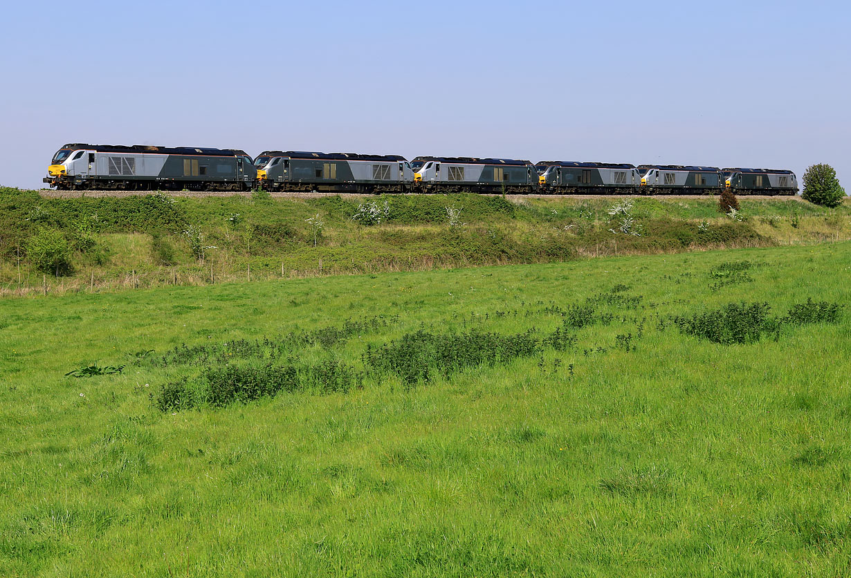 68010, 68013, 68014, 68015, 68012 & 68011 Bredon's Norton 27 April 2026