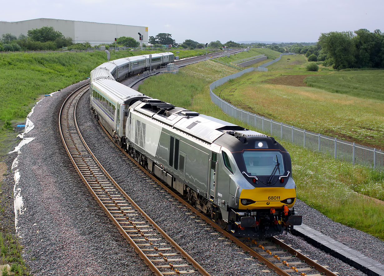 68011 Bicester South Junction 1 July 2016