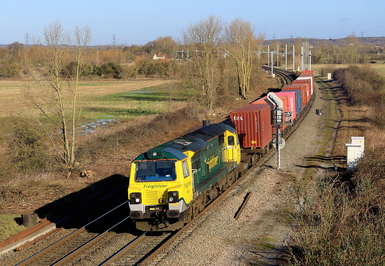70001 Didcot North Junction 12 February 2020