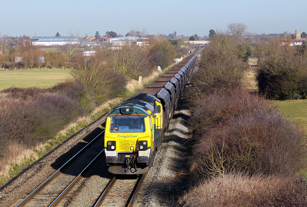 70004 Claydon (Gloucestershire) 17 February 2015