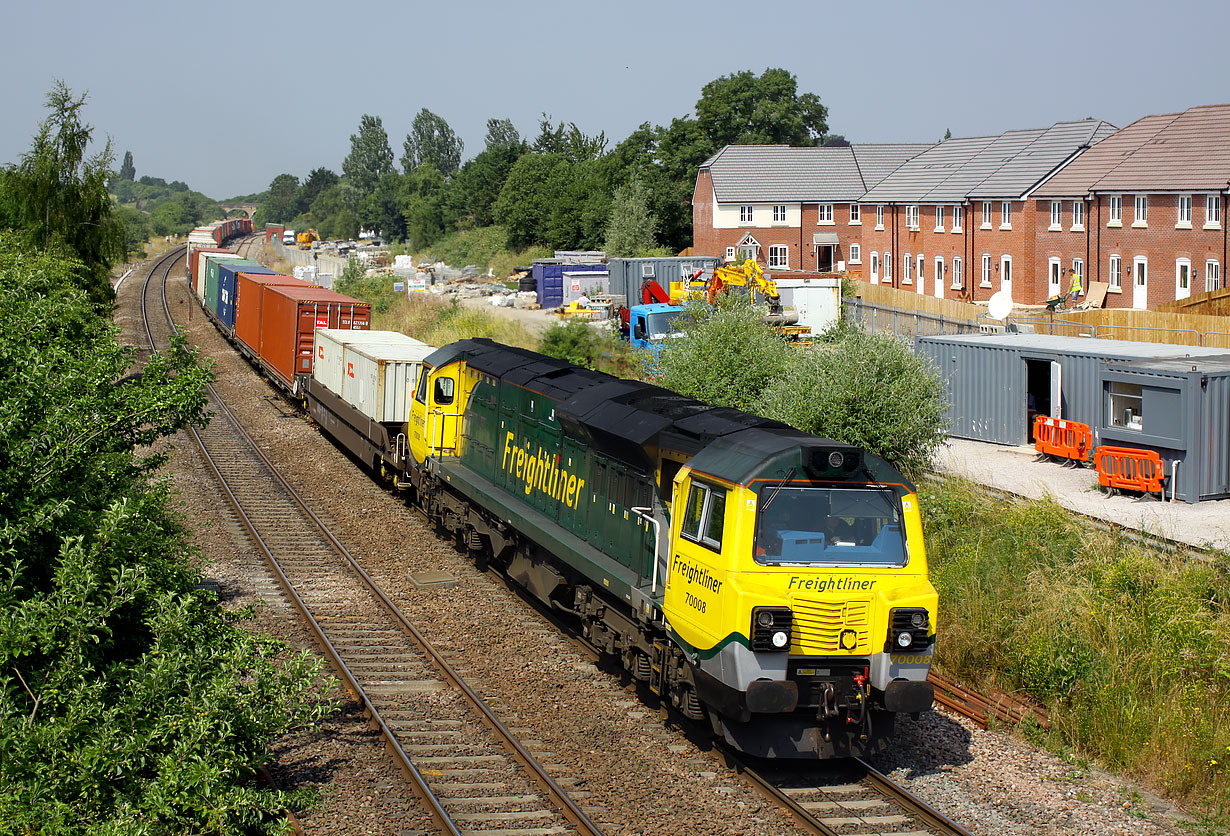 70008 Wootton Bassett 18 July 2013