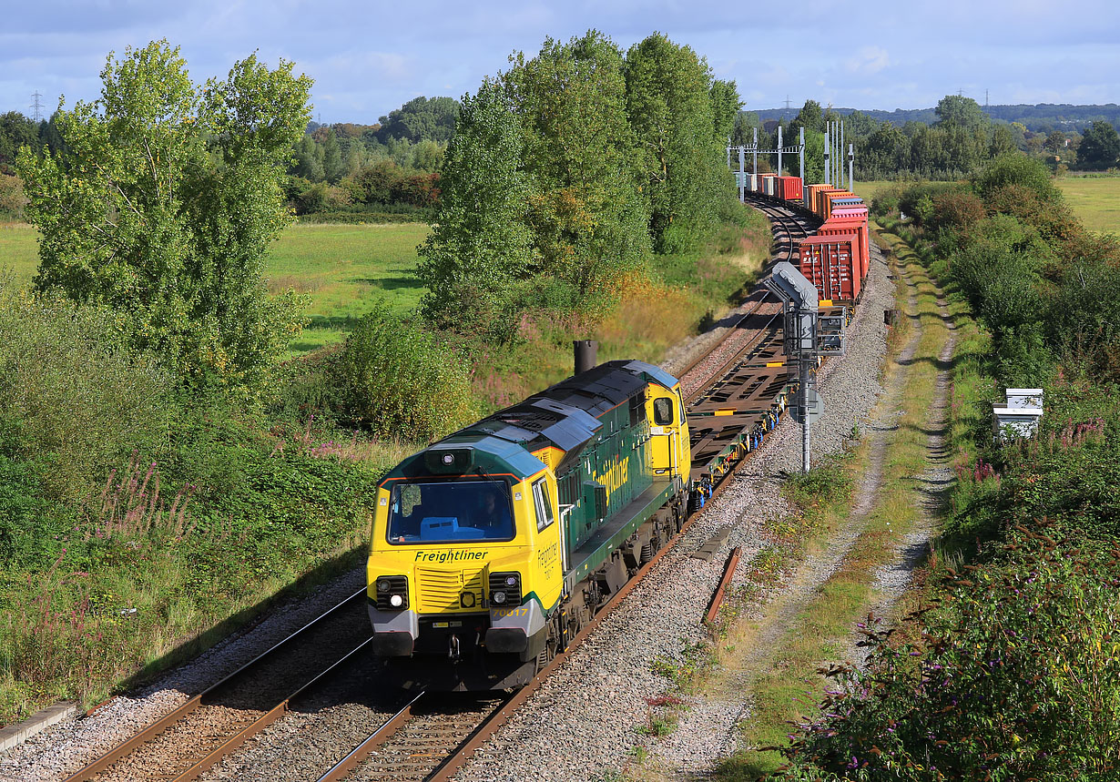 70017 Didcot North Junction 30 August 2023