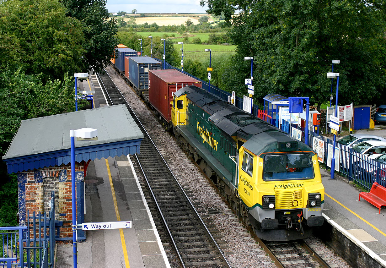 70020 Kings Sutton 18 September 2013