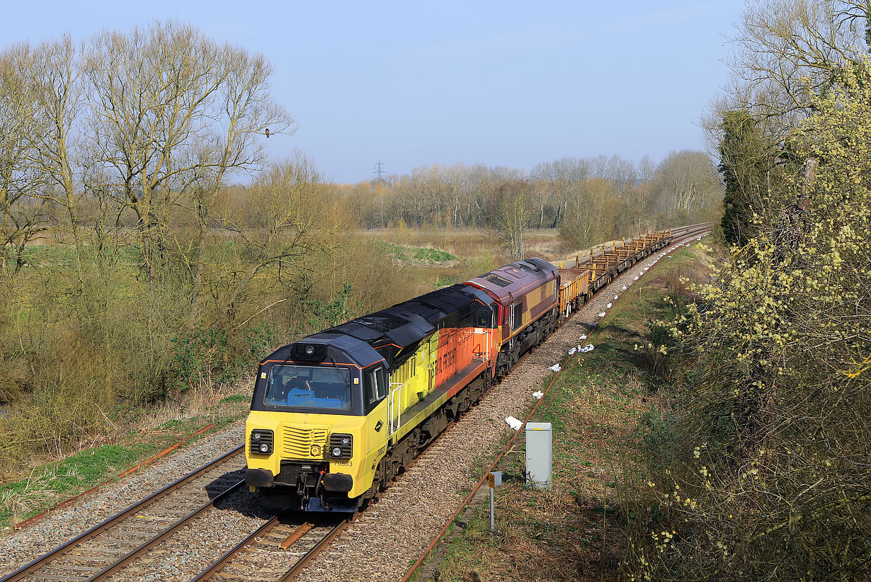 70803 & 66012 Appleford 25 March 2022