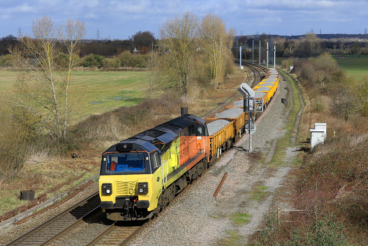 70803 Didcot North Junction 17 March 2022