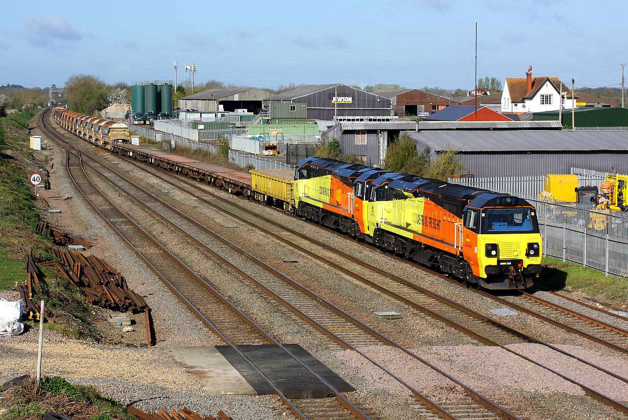 70805 & 70803 Challow 8 April 2014