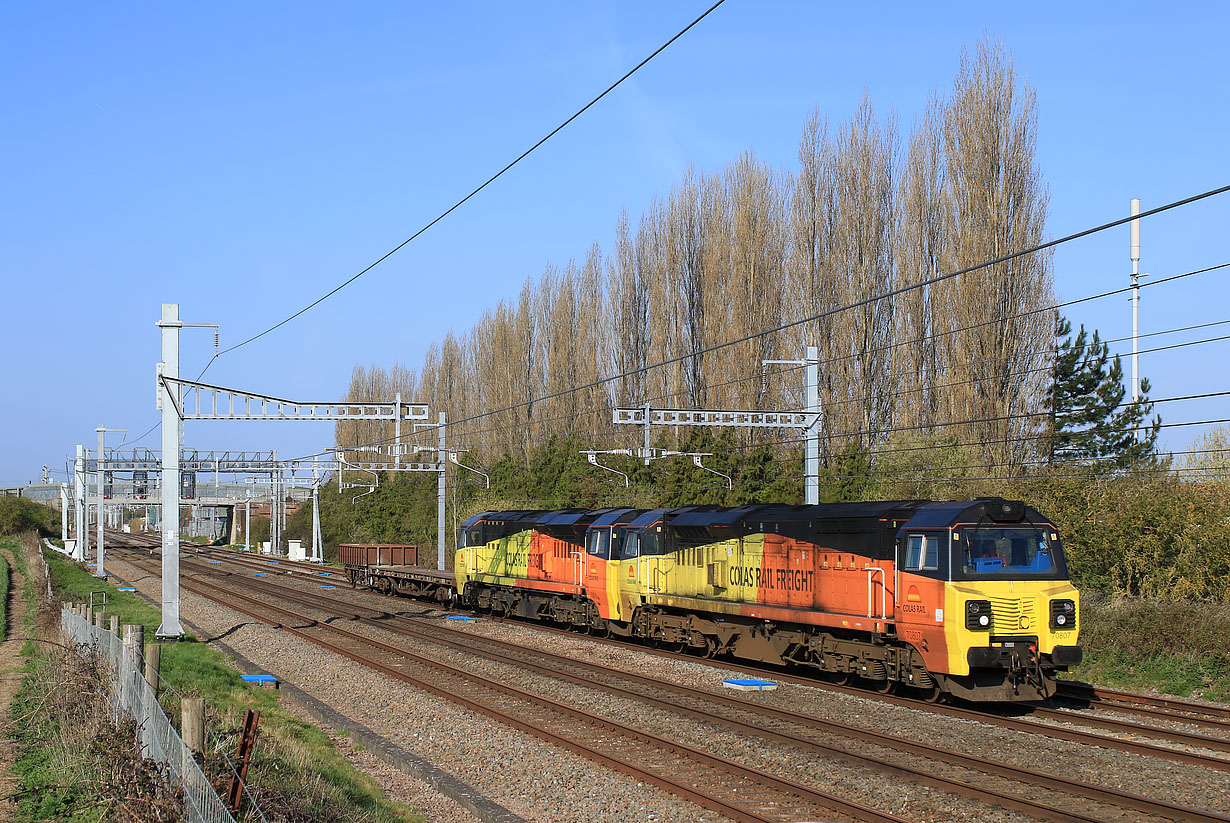 70807 & 70805 Challow 1 April 2019