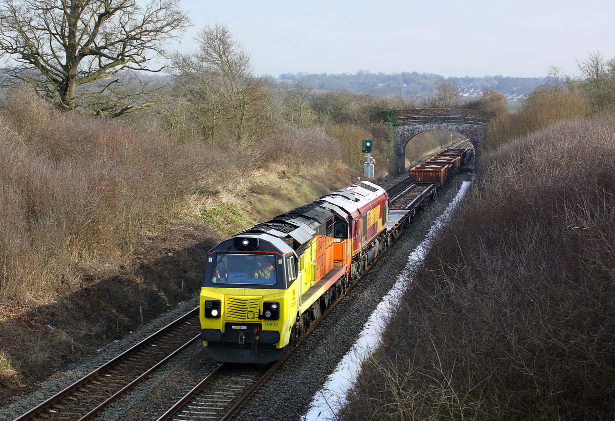 70809 & 66176 Shorthampton 3 February 2015