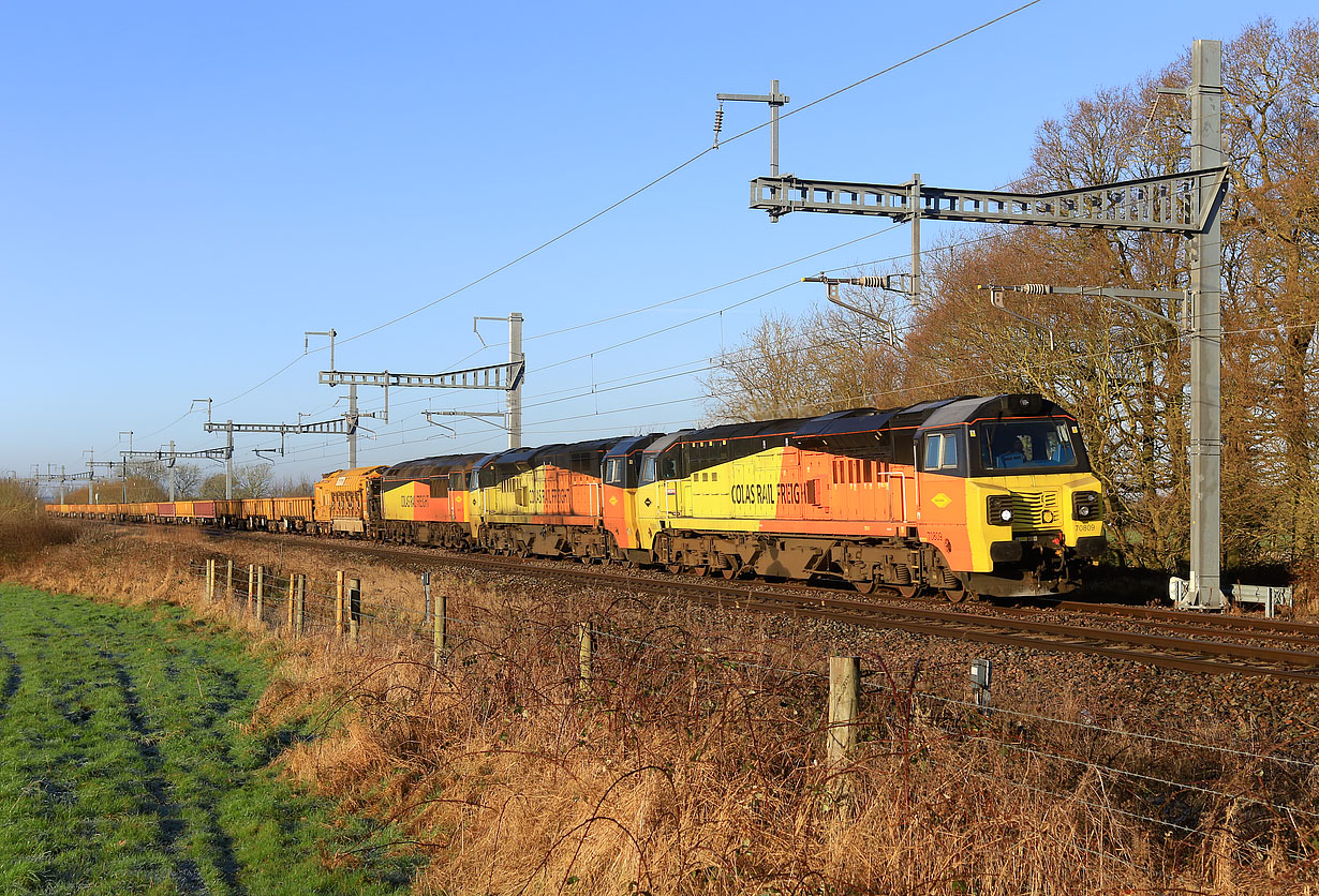 70809, 70801 & 56078 Uffington 17 January 2022