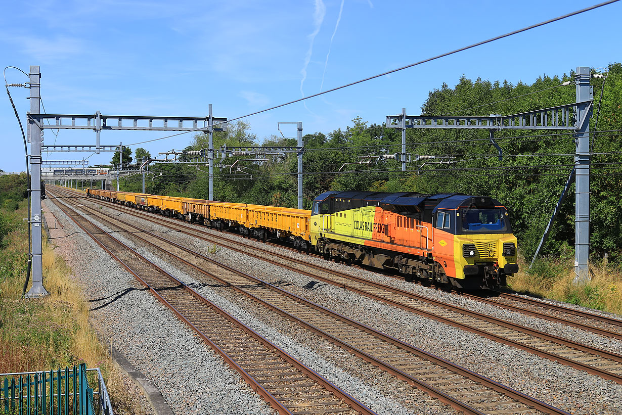 70815 Denchworth (Circourt Bridge) 7 August 2022