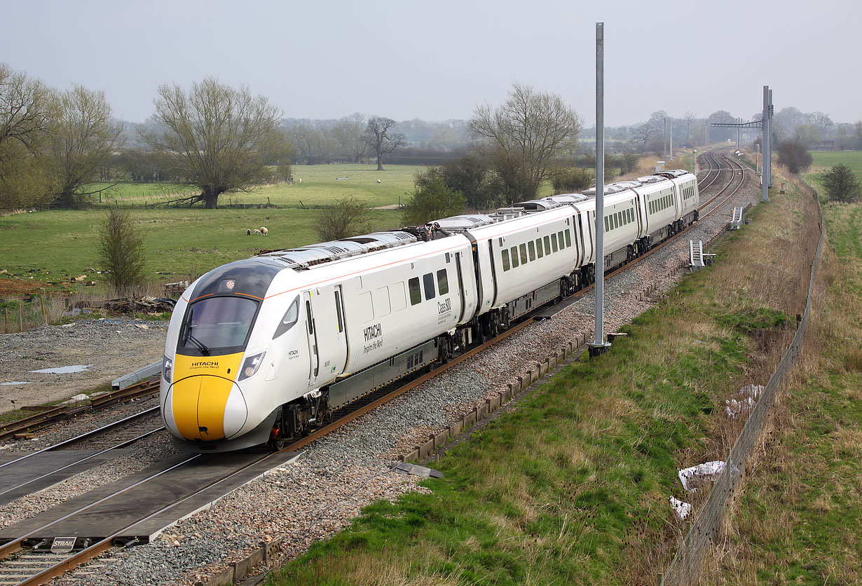 800001 Shrivenham (Ashbury Crossing) 28 March 2017