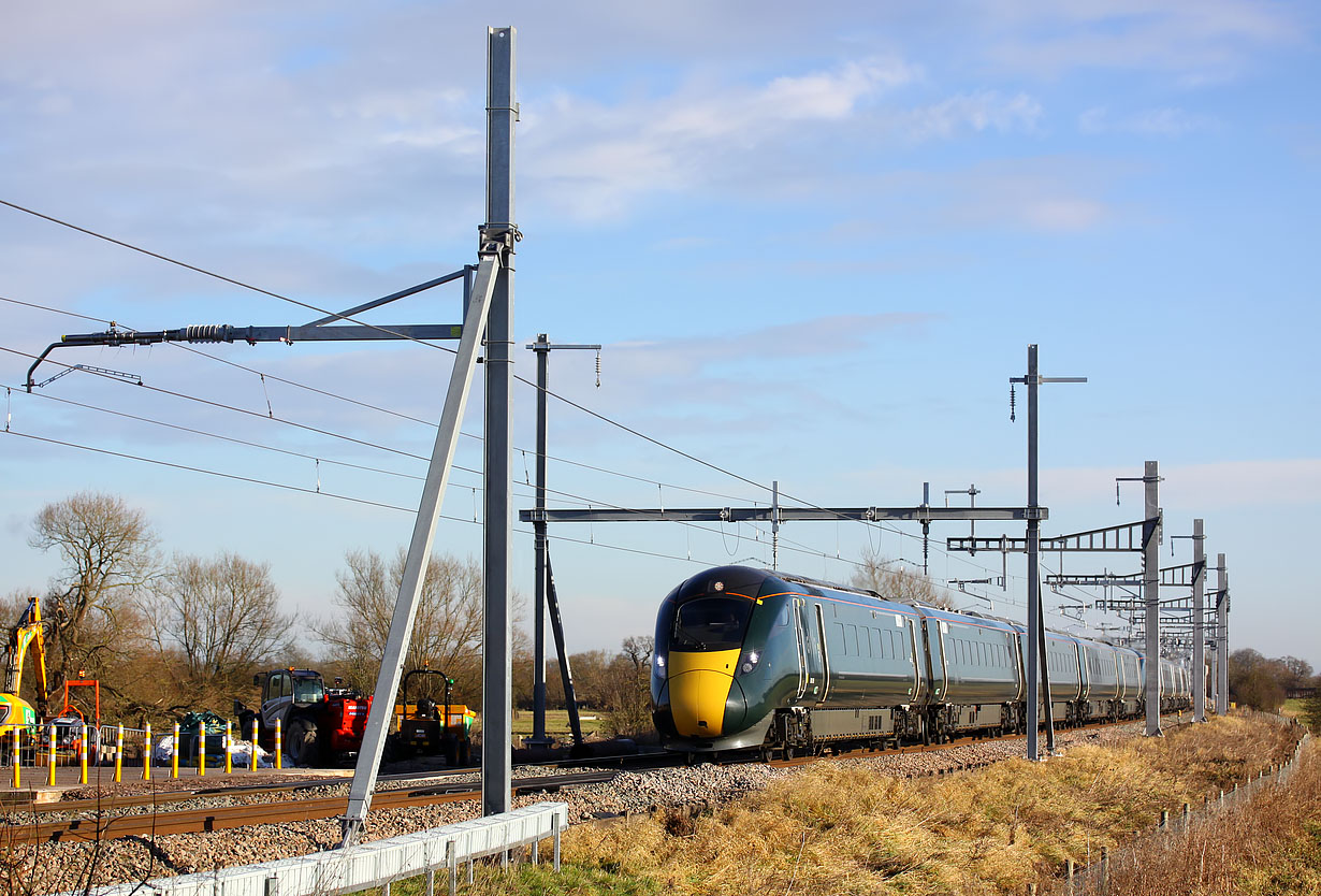 800006 & 800013 Shrivenham (Ashbury Crossing) 15 December 2017