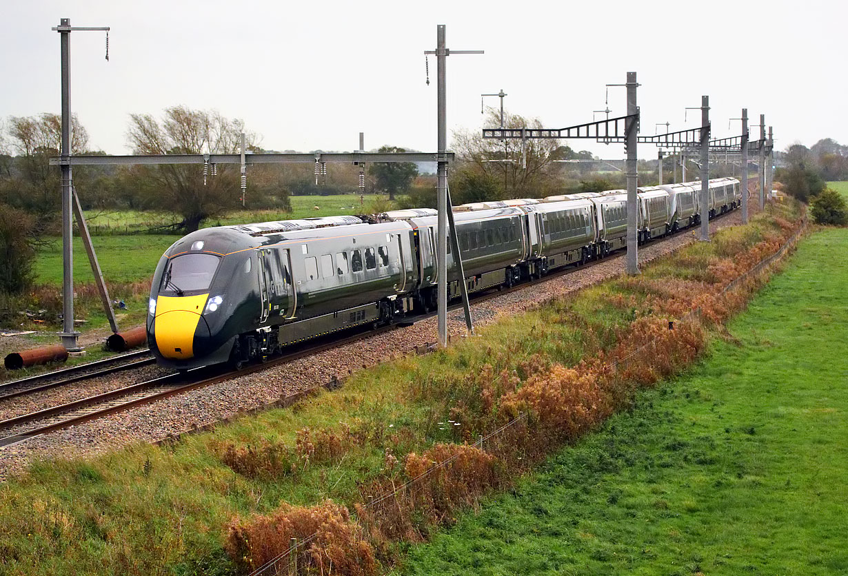 800008 & 800009 Shrivenham (Ashbury Crossing) 16 October 2017