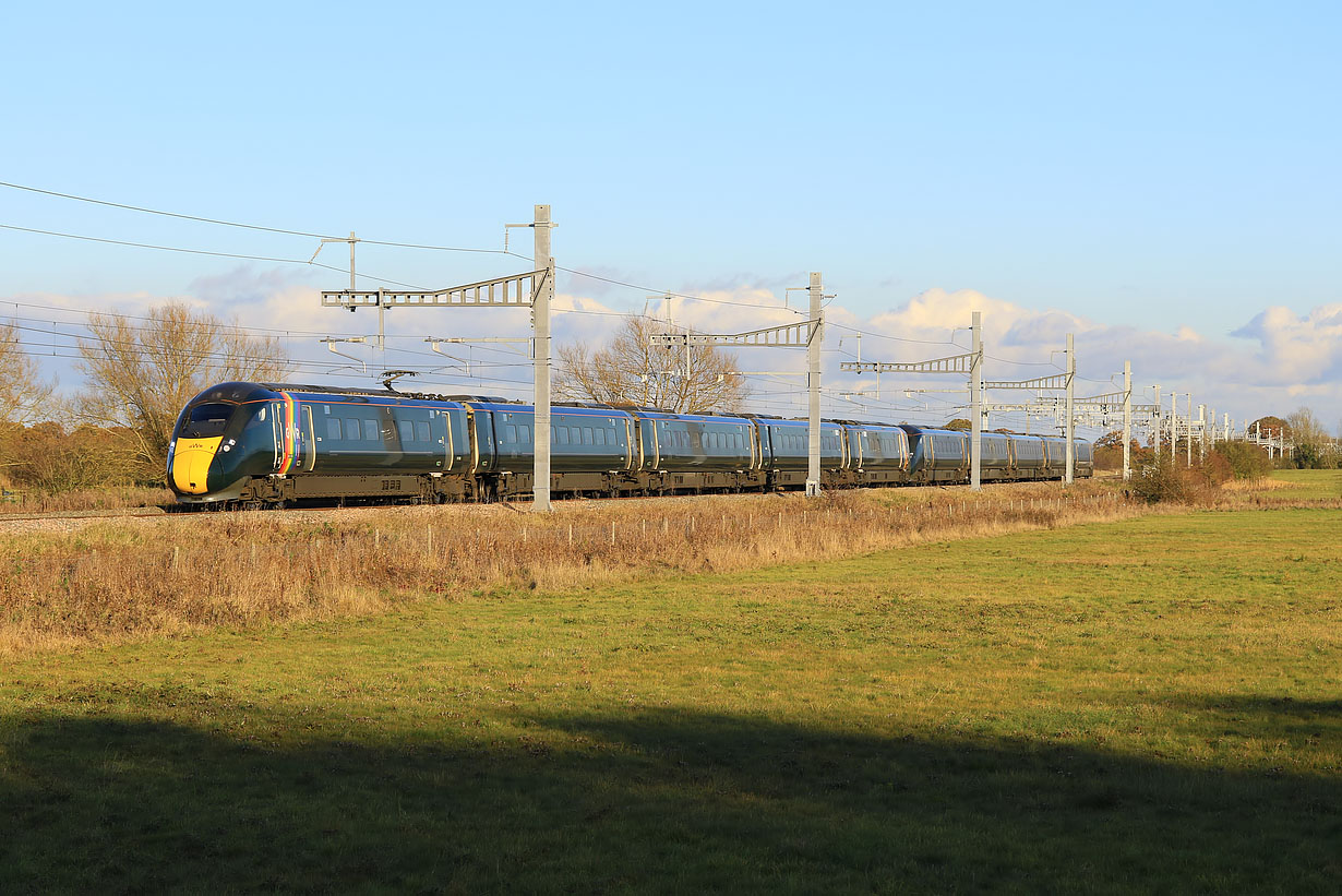 800008 & 800013 Shrivenham (Ashbury Crossing) 18 November 2019