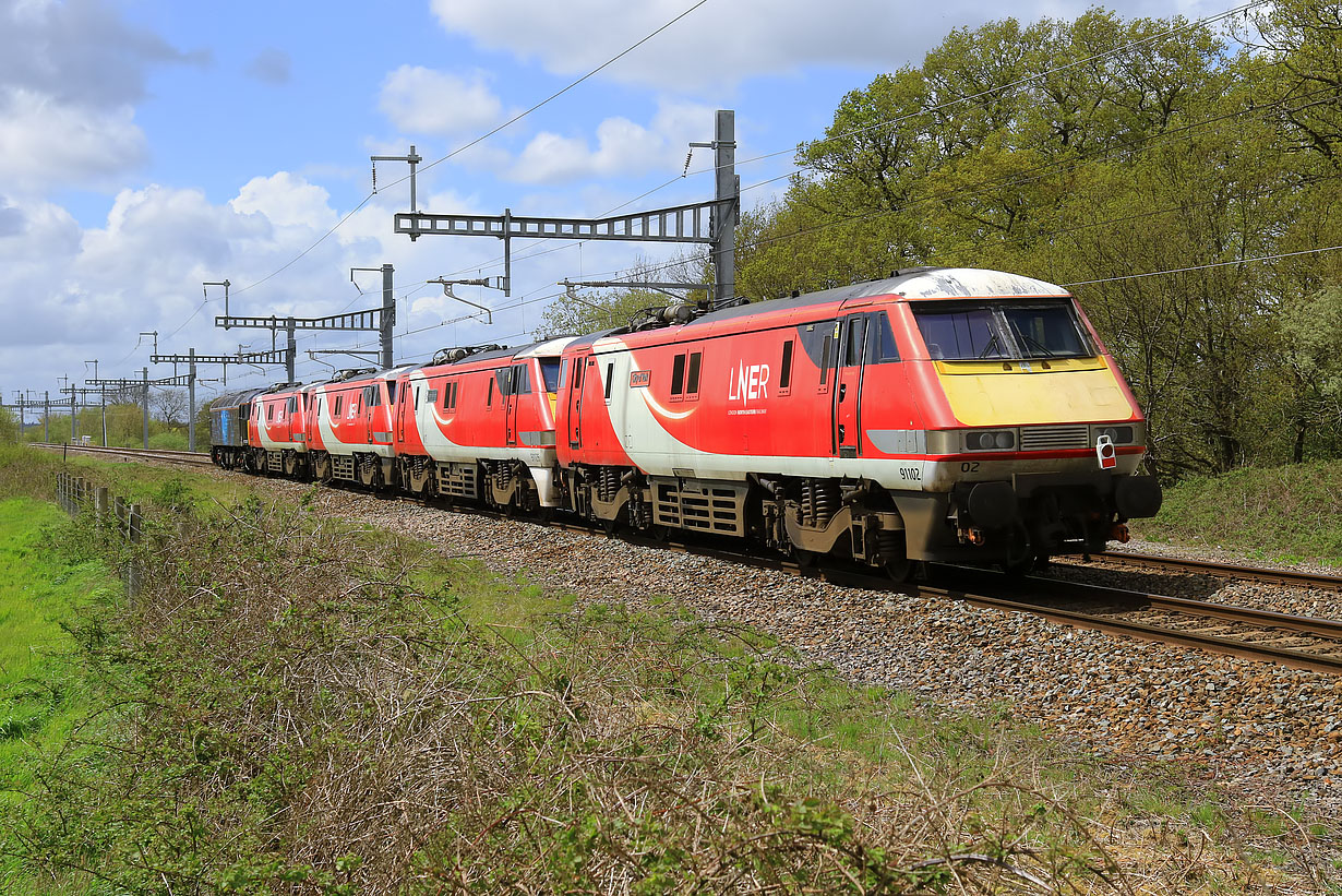 91102, 91126, 91113, 91129 & 57305 Uffington 10 May 2021