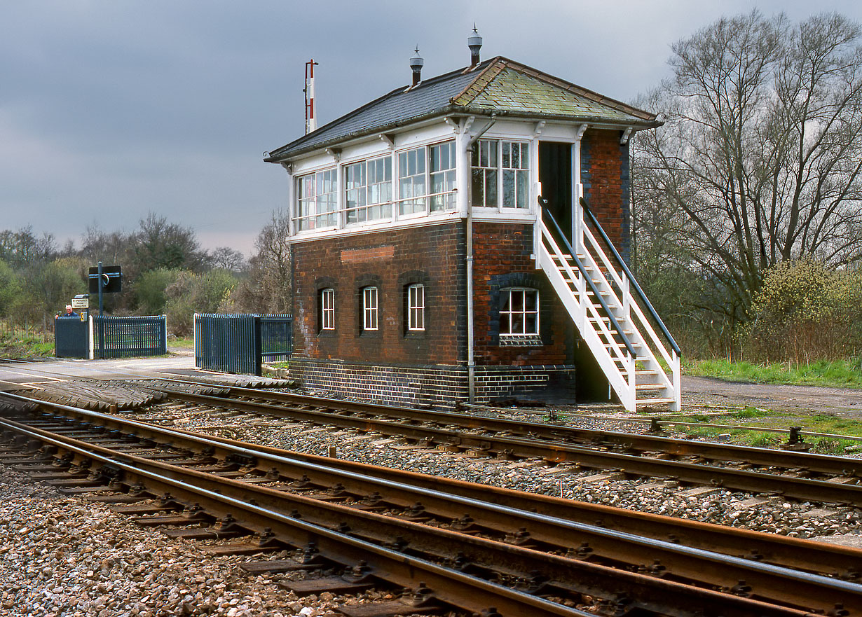 Awre Signal Box 3 April 1982