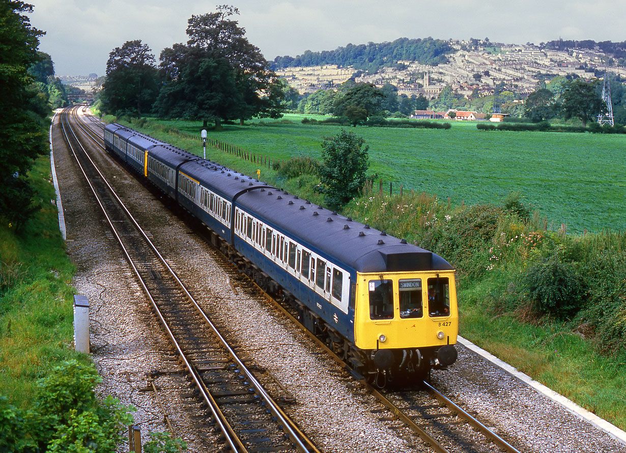 B427 & B439 Bathampton 1 September 1985