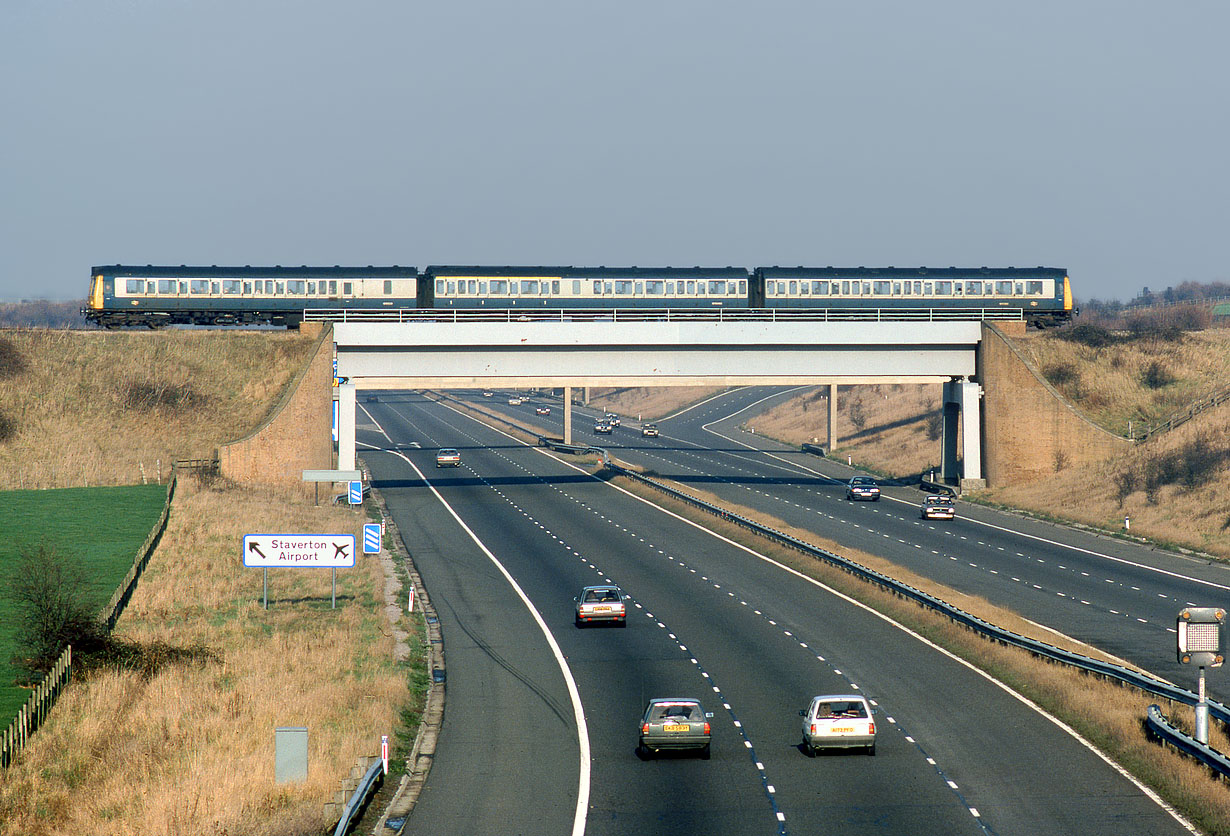 B438 Churchdown (M5 Junction 11) 3 January 1987