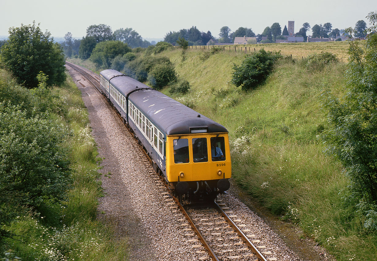 B596 Charlbury (Cornbury Park) 4 July 1985