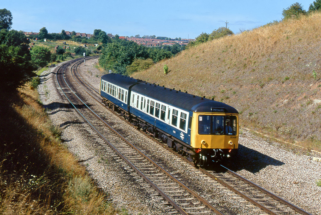 B968 Narroways Hill Junction 10 August 1989