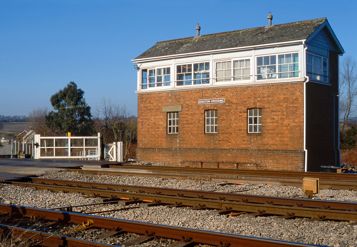 Bishton Crossing Signal Box 15 February 2003